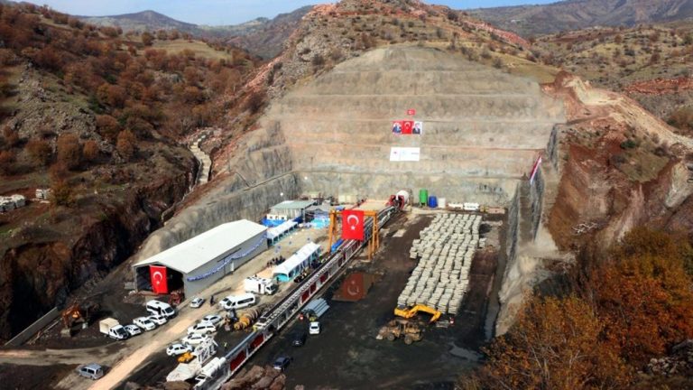 Koçali sulama yaklaşım kanalı ve tüneli inşaat projesi’nin temeli atıldı