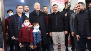Bakan Soylu’dan Suriye’nin kuzeyine ziyaret