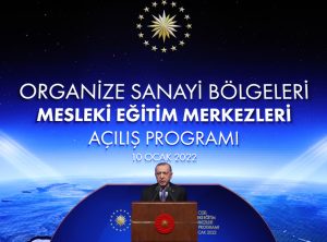 Cumhurbaşkanı Erdoğan, “Ülkemiz ekonomisinin güçlenmesi ve istihdamın artırılması için mesleki eğitime özel önem veriyoruz”