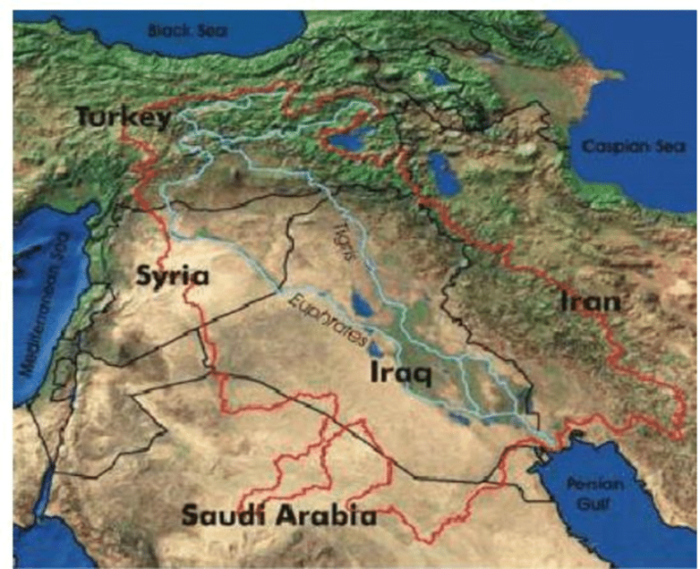 Avrupa Birliği (AB) Dicle ve Fırat Havzası İçin  İklim Değişikliği ,Güvenlik ve Su Raporu Hazırlattı