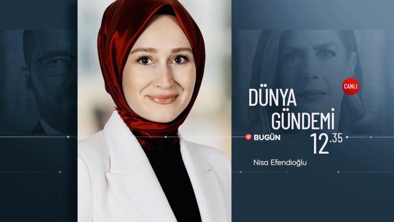 TRT Haber Spikeri Nisa Efendioğlu’na “Diplomasi Haber” ödülü