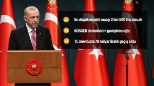 Cumhurbaşkanı Recep Tayyip Erdoğan,”Memurların maaş artışını yüzde 30,5′ çıkarttık”