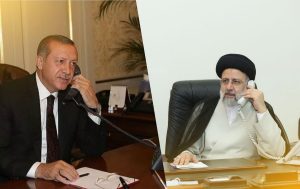 Cumhurbaşkanı Erdoğan, İran Cumhurbaşkanı Reisi ile telefonda görüştü