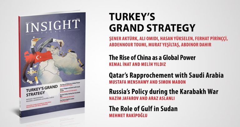 Insight Turkey “Türkiye’nin Büyük Stratejisi” Başlıklı Yeni Sayısını Yayınladı