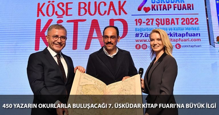 450 yazarın okurlarla buluştuğu 7. Üsküdar Kitap Fuarı’na büyük ilgi
