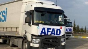 AFAD’ın Ukrayna’ya insani yardım tırları yola çıktı