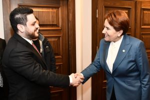 Bağımsız Türkiye Partisi Genel Başkanı Hüseyin Baş İYİ Parti Genel Başkanı Meral Akşener’i ziyaret etti