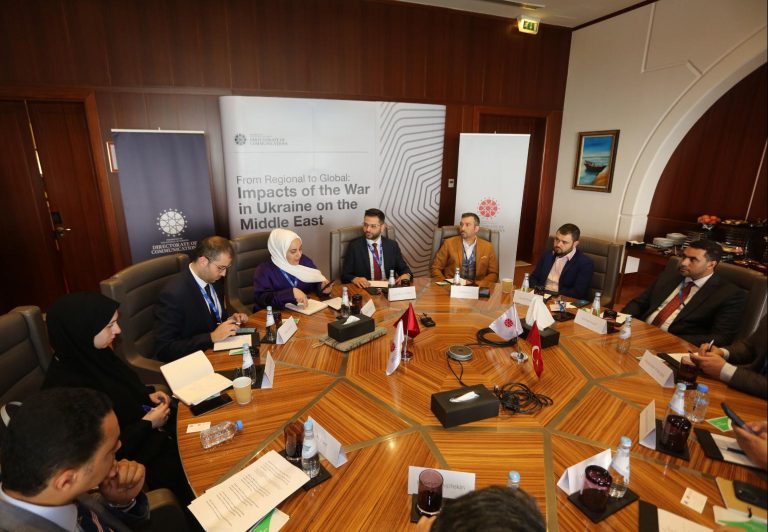 Cumhurbaşkanlığı İletişim Başkanlığı, Doha Forumu kapsamında “Rusya-Ukrayna savaşına” ilişkin toplantı düzenledi