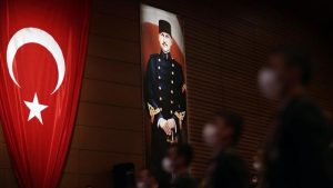 “En Büyük Harbiyeli” Atatürk’ün Kara Harp Okuluna Girişinin 123’üncü Yıl Dönümü Törenle Kutlandı