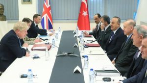Cumhurbaşkanı Erdoğan, İngiltere Başbakanı Johnson ile görüştü