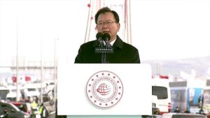 Kim Boo-Kyum: 1915 Çanakkale Köprüsü uluslararası lojistik açıdan önemli