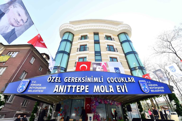 Başkent’te bir ilk daha:  ABB’den Özel Gereksimli Çocuklar için ‘Mola Evi’