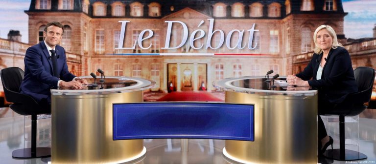 Macron ve Le Pen TV düellosunda karşılaştı