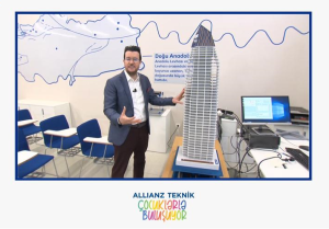Toplumsal risk farkındalığını artırmayı amaçlayan  Allianz Teknik çocuklarla buluşuyor