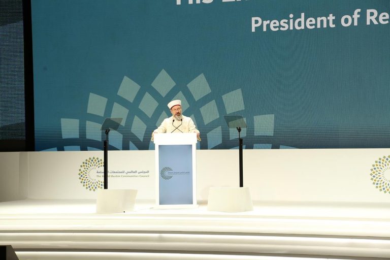 Diyanet İşleri Başkanı Prof. Dr. Erbaş, “İslamofobi, acil önlem almamız gereken bir konu”