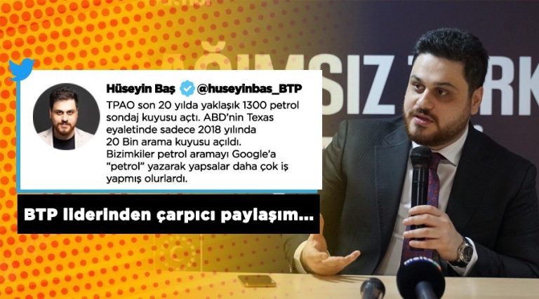 “Petrol aramayı Google’den yapsalardı daha çok iş yaparlardı”