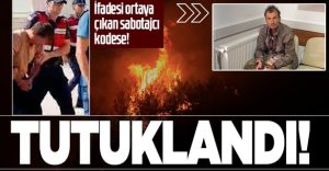 Marmaris’te çıkan yangınla ilgili yakalanan şüpheli tutuklandı
