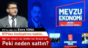 ‘Çözüm Milli Ekonomi Modeli’
