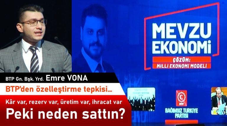 ‘Çözüm Milli Ekonomi Modeli’