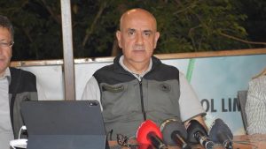 Bakan Kirişci: Rüzgar ve sıcaklıktaki artış yangını yeniden alevlendirdi