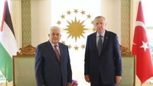 Cumhurbaşkanı Erdoğan Filistin Devlet Başkanı Abbas ile görüştü