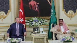 Cumhurbaşkanı Erdoğan, Suudi Arabistan Kralı ile görüştü
