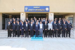 Vali – Emniyet Genel Müdürü Mehmet Aktaş Burdur ziyareti