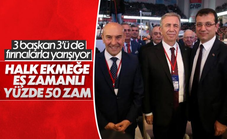 İstanbul, Ankara ve İzmir’de halk ekmeğe zam geldi