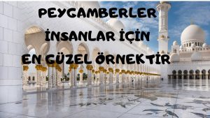Hayatımızda örnek alınacak insanlar!
