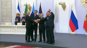 Rusya, Ukrayna’da işgal altındaki Donetsk, Luhansk, Herson ve Zaporijya bölgelerini ilhak etti
