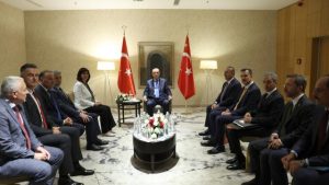 Cumhurbaşkanı Erdoğan, Sancak bölgesindeki liderleri kabul etti