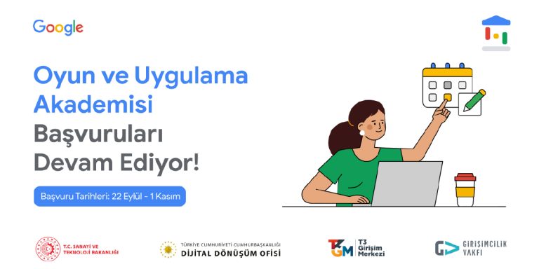Geleceğini Tasarlamak İsteyen Gençler için Oyun Uygulama Akademisi’nin 2.Yılı Başlıyor!