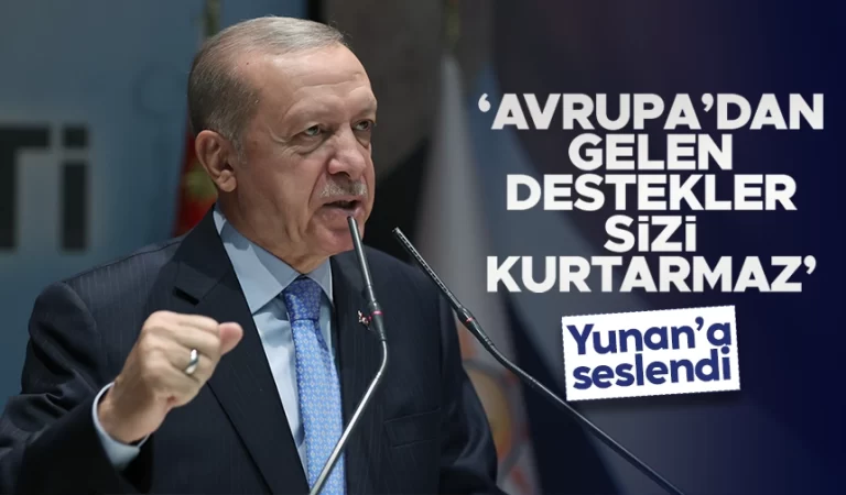 Cumhurbaşkanı Erdoğan, “Biz ne hak yeriz ne de hakkımızı yediririz”