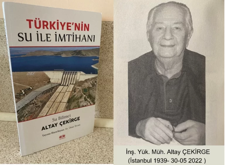 Kitap: Ünlü su bilimci Altay Çekirge’nin ‘Türkiye’nin Su ile İmtihanı’