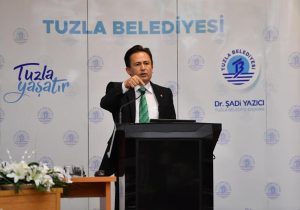 Tuzla Belediye Başkanı Dr. Şadi Yazıcı’dan, “Anlamakta zorlandık.Tuzla Metrosu ne zaman açılacak?”