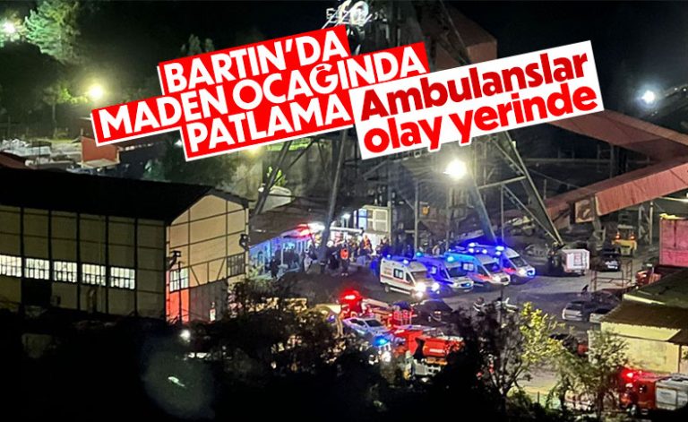 Bartın’daki maden ocağında patlamada 14 can kaybı
