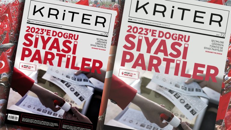 Kriter’in Ekim Sayısı Çıktı: 2023’e Doğru Siyasi Partiler