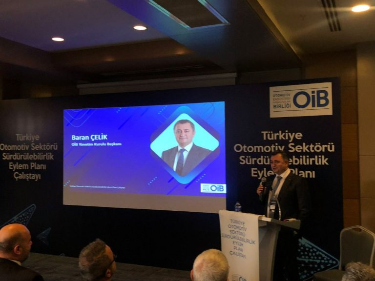 OİB Başkanı Baran Çelik: “Türkiye’de şirketler AB Yeşil Mutabakatına yönelik adım atmalı” 