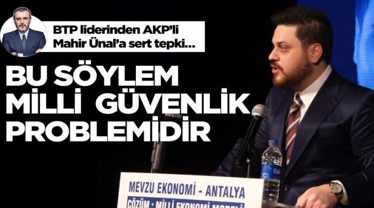 Bağımsız Türkiye Partisi (BTP) Genel Başkanı Hüseyin Baş, “Kimyasal silah yalanının temelinde Türkiye’yi işgal planı var”