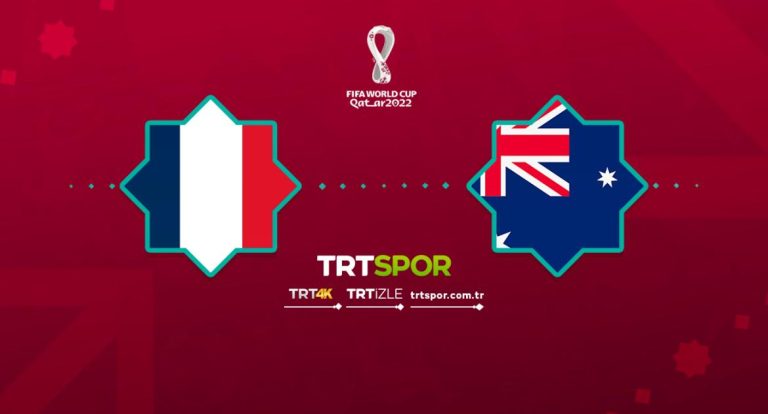 Fransa-Avustralya maçı TRT SPOR’da