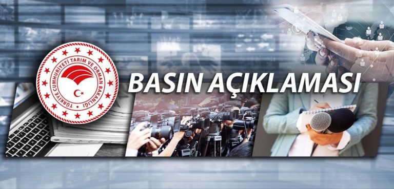 Tarım ve Orman Bakanlığı’ndan suç duyurusu!