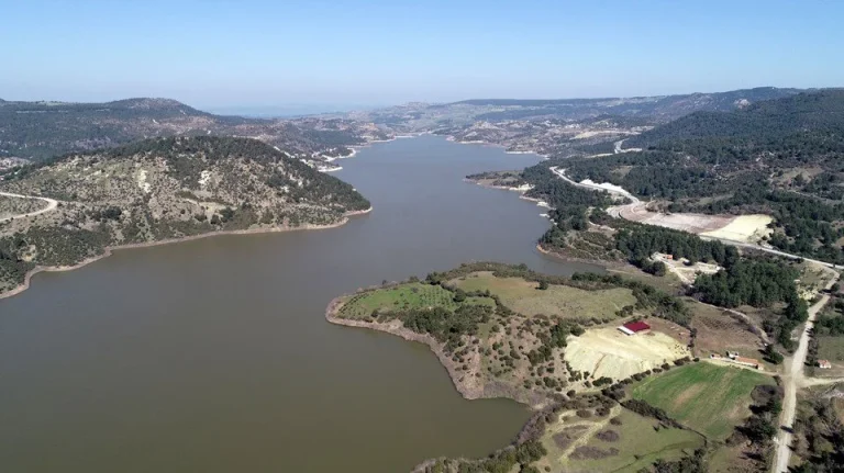 Çanakkale Atıkhisar ve Bayramiç Barajlarında su seviyeleri düştü