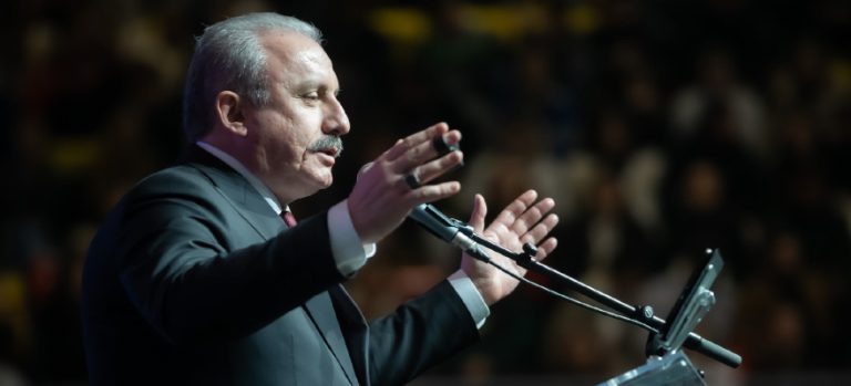 TBMM Başkanı Prof. Dr. Mustafa Şentop, “Bizi ezelden ebede kadar bir millet halinde koruyan, birbirimize bağlayan Türkçedir”…