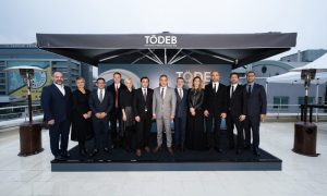 TÖDEB genel merkezinin açılışı Hazine ve Maliye Bakan Yardımcısı Murat Zaman’ın katılımıyla gerçekleşti