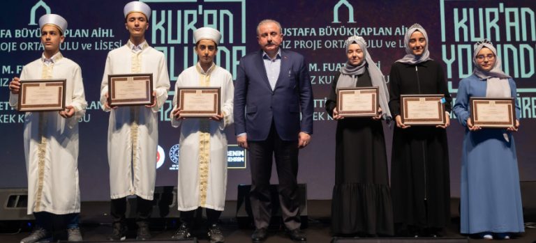 TBMM Başkanı Şentop, Konya’da Hafızlık İcazet töreninde konuştu…