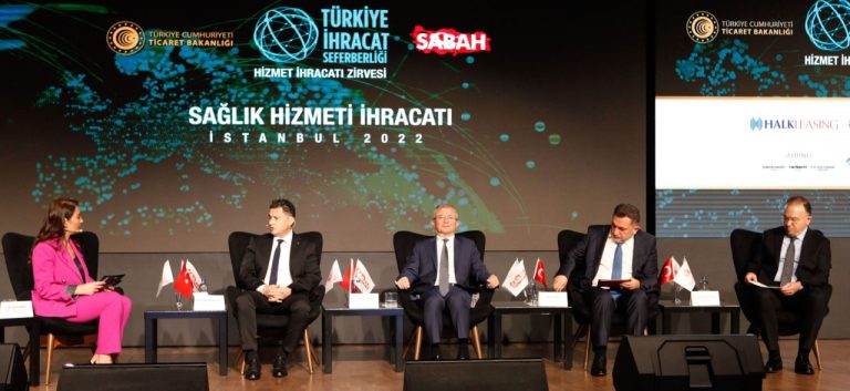 Ticaret Bakanlığı Uluslararası Hizmet Ticareti Genel Müdürü Dr. Emre Orhan Öztelli: “Görünenin 1,5 katı sağlık hizmet ihracatımız var”…