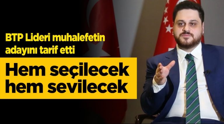 Bağımsız Türkiye Partisi (BTP) Genel Başkanı Hüseyin Baş, “Herkes kazanacak olan adayı konuşuyor, ben kaybedecek adaya sesleniyorum”