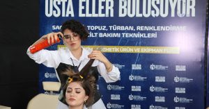 Usta eller bu fuarda buluştu..
