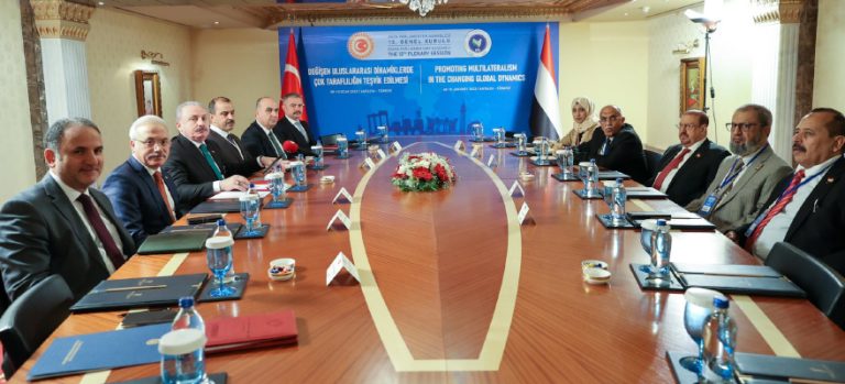 TBMM Başkanı Prof. Dr. Mustafa Şentop, APA 13. Genel Kurulu için bulunduğu Antalya’da yoğun bir diplomasi trafiği yürüttü…