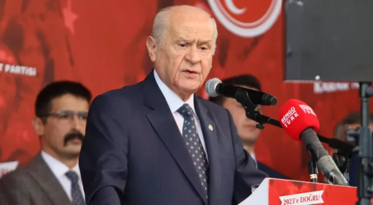 Milliyetçi Hareket Partisi (MHP) Genel Başkanı Bahçeli: Erdoğan’ın adaylığından bu kadar mı korkuyorsunuz?